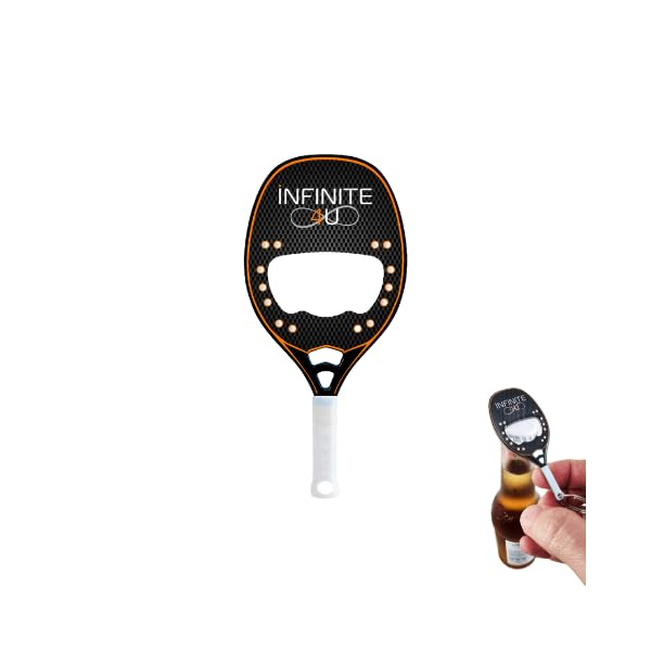 Abridor de garrafa de raquete de Beach Tennis