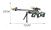 JOYSAE AW50 Sniper Military Machine Gun Toy, Machine Gun Toy with Colorful LED Light and Sound Effect, Best Gift for Boys of Any Age