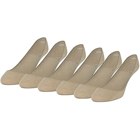 Peds Women's Padded Super Low Cut No Show Socks Cover