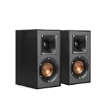 Klipsch R-41M Bookshelf Speakers (Pair) and R-52C Center Channel Home Theater Bundle - Image 2