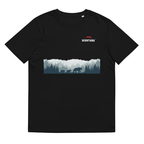 T-shirt organic cotton Montana Wear Bear le vêtement idéal pour vos sorties nature