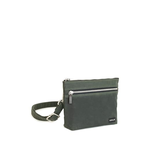Kolo Hadley Shoulder Sling Bag, Cross-Body Shoulder Strap, Organic Waxed Cotton Canvas