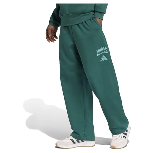 adidas Men's Pantalon Collegiate, Collegiate Green/Powder Teal, S