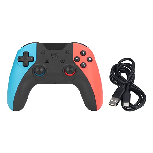 KOSDFOGE ABS Bluetooth Wireless Controller Motion Control Remote Joystick Gamepad with Motor Vibration Compatible with Switch PC Ios Android - Image 8