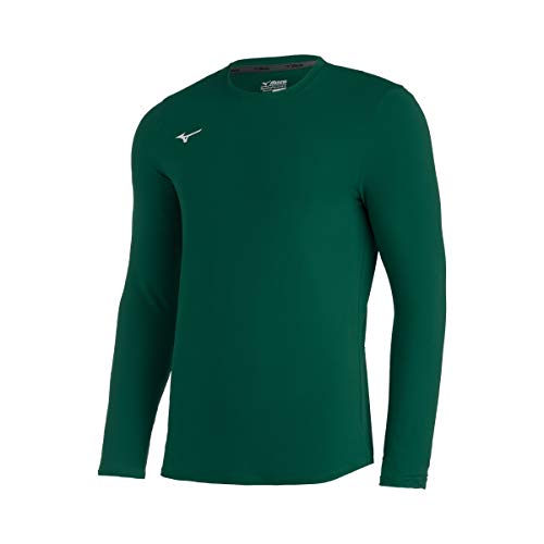 Mizuno Youth Comp Diamant manches longues forêt XL parfait pour l'entraînement d'automne