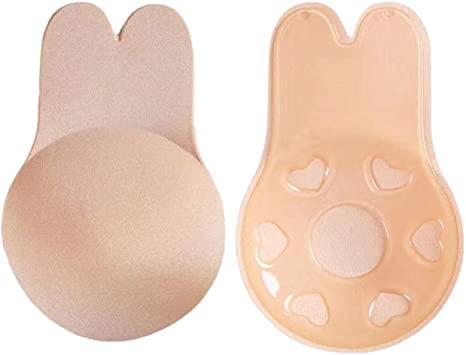 ketkar ilicone Nipple Covers Women's Reusable Adhesive Invisible Nippleless Covers Round-picture-13