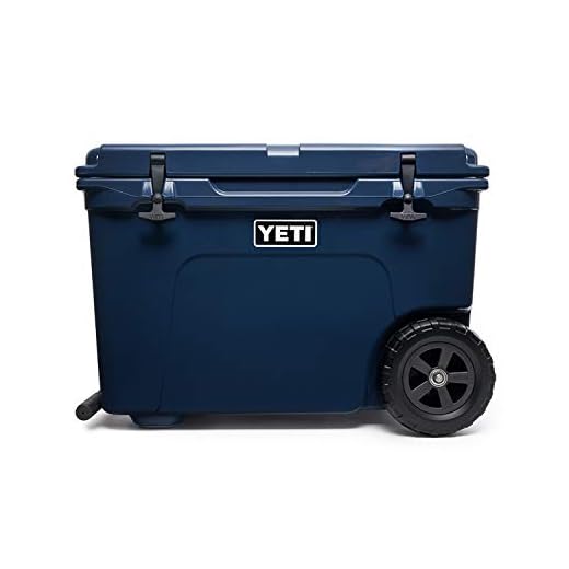 YETI Tundra Haul Portable Wheeled Cooler, Navy