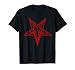 Satanic Goat Head Baphomet Pentagram Occult Shirt T-Shirt