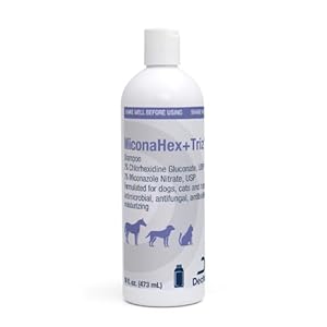 MiconaHex+Triz Shampoo for Dogs, Cats and Horses, 16 oz