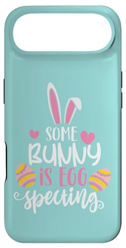 Some Bunny is Eggspecting Baby Shower Announcement Easter �X�}�z�P�[�X iPhone Air �p