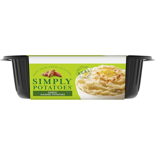Crystal Farms, Meat Simply Garlic Mashed Potatoes, 24 oz