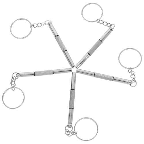 Hemobllo �~�j�h���C�o�[5�{�Z�b�g 3 in 1���@�\�����h���C�o�[�L�b�g ���v �ዾ�C���p �g�щ\�ȃ��K�l�C���c�[�� �H�Ɨp�n���h�c�[��