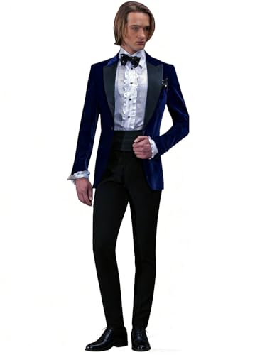 Costume homme velours slim fit pour vos soirées de gala