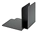 Produktbild 8 Paar Alco-Albert 4302-11 Buchstützen aus Metall, 125 x 140 x 140 mm, 1 Paar, schwarz