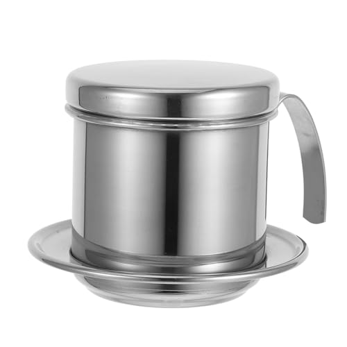 Filtre à café acier inoxydable pour maison et bureau, infuseur réutilisable chic