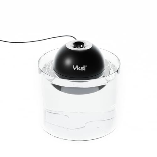 YKSI Mini Portable Humidifiers - Personal Desktop Humidifier for Travel Office Bedroom Plants with 8H Auto Shutoff, Easy to Fill and Clean, Quiet Cool Mist Humidifier with Storage Bag, Black