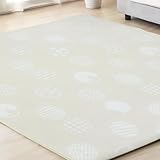 DCT:koiows カーペット ラグ 200×300cm 約4畳 滑り止め付 洗える ラグマット 抗菌・防ダニ・撥水加工 8サイズ23色展開 柔らかクッション性 リビング 寝室 ダイニング対応 床暖・ホットカーペット対応