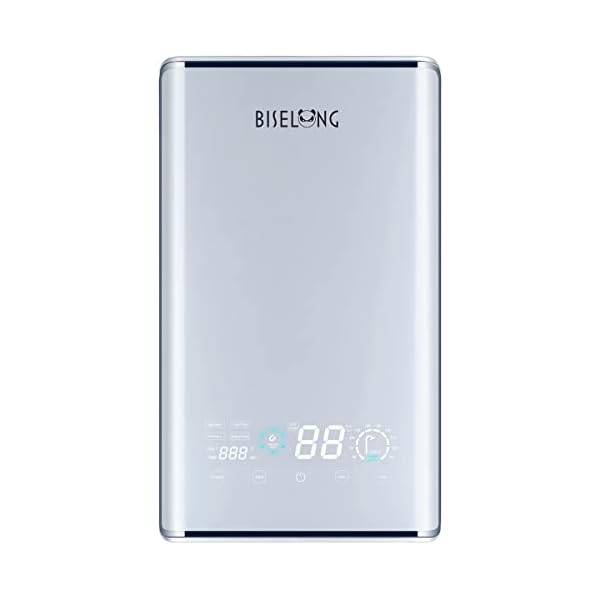 Instant Hot Electric Tankless Water Heater 220/240V, Small Wall Mounted Compact, Suitable for Kitchen and Bathroom Counter Cabinets and Sinks,Not Suitable for Winter Bathing 9Kw