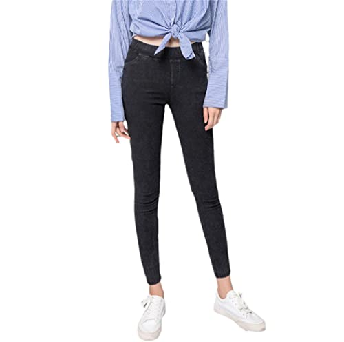 Jeans skinny leggings femme confortable pour un look de bureau actif