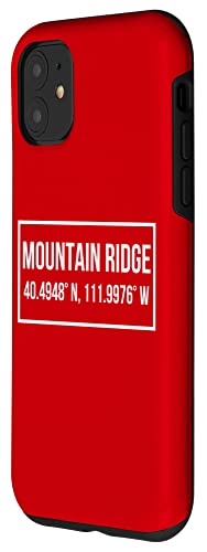 Iphone 11 Mountain Ridge Sentinels Utah High School Case #TOP1