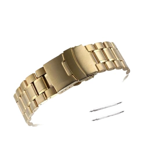 Bracelet de montre en acier inoxydable INEOUT 18mm à 24mm à extrémité incurvée