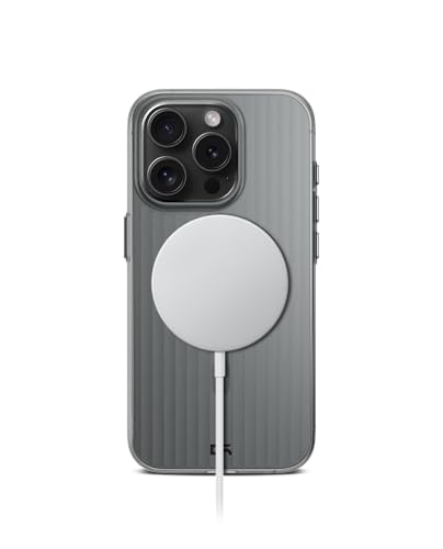 Image of DailyObjects Polycarbonate Beam Magnetic Protective Cover Compatible with iPhone 15 Pro Max|Camera&Body Protection|Anti Shock,Scratch Resistant|Precise Cutouts&Modern Design|Wireless Charging White