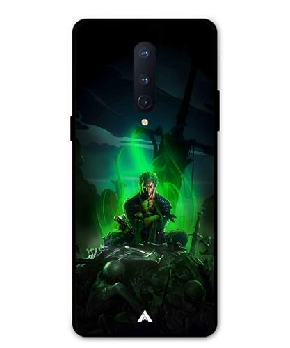 Image of Premium Anime 1 Case for Oneplus 8 (Glossy Finish) Soft-Touch Metal TPU Back Cover, Shockproof, Designer, Aesthetic Mobile Phone Case