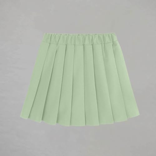 Girls School Uniform Pleated Skirts with Shorts Elastic Waist Kids Preppy Cute Tennis Skorts Back to School Outfits4