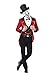 Smiffy'S 44007L Disfraz De Jefe De Pista De Circo Siniestro, Rojo, L...