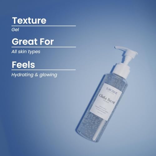 Image of Suroskie Gluta Boost Face Wash For Men & Women 100Ml (Pack Of 2) | With Glutathione Beads & Niacinamide For Radiant & Glowing Skin | Even Skin Tone & Reveals Natural Glow | Cleanser For All Skin Types