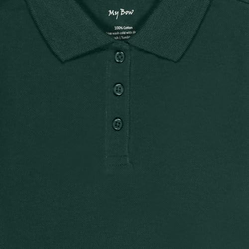 My Bow Girls Cotton Polo Tshirts Short Sleeve3