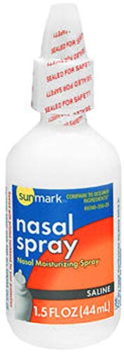 Sunmark Nasal Spray Saline - 1.5 oz, Pack of 3