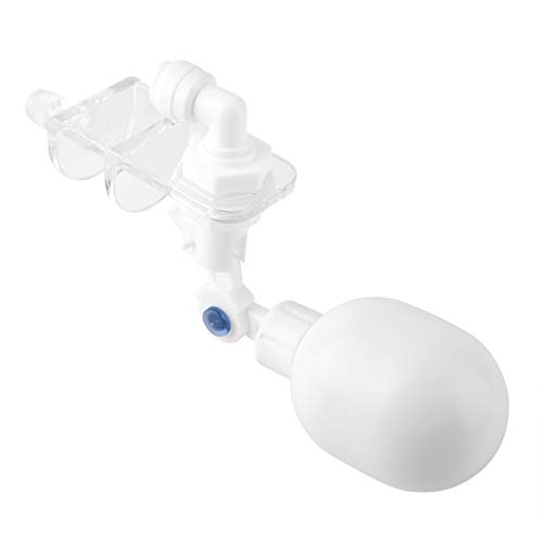 DAUERHAFT Aquarium Auto Water Controller,Auto-Top-Off System,Float Valve for Manual Adjustment,with a O-Ring,16/12 Water Tube,Under 15mm Thickness