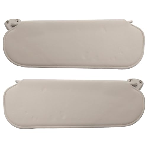 Dasbecan Gray Pair Driver and Passenger Side Sun Visor Compatible with Chevrolet Express GMC Savana...