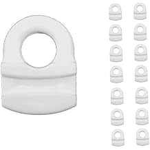 DMSE Wholesale Eye Type Curtain Slide Curtain Carriers Glides Sliders Slide, and Rollers Type C 14 Pack