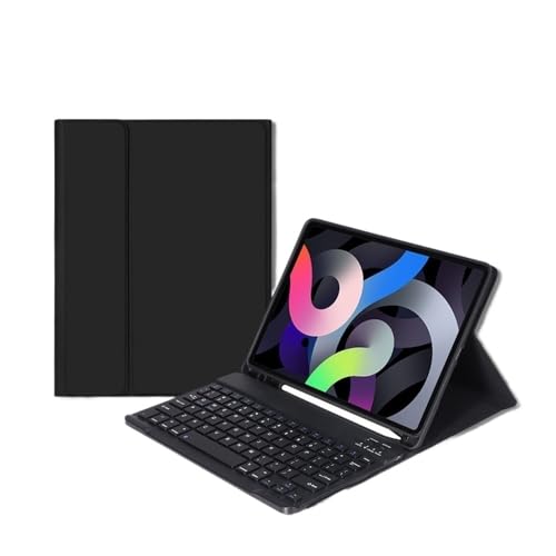 Teclado para iPad Mini 7 con ranura de lápiz y funda protectora flexible anticolisión