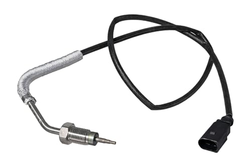 HELLA 6PT 358 226-401 Sensor, exhaust gas temperature - 2-pin connector - Bolted - Cable: 780mm