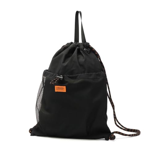 [ユニバーサルオーバーオール] メッシュナップサック 2L ナップサック UVO-244 BLACK