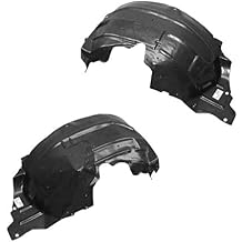 Parts N Go 1999-2004 F-250 F-350 Super Duty Front Driver & Passenger Side Fender Liner Set - 5C7Z16055AA FO1246108