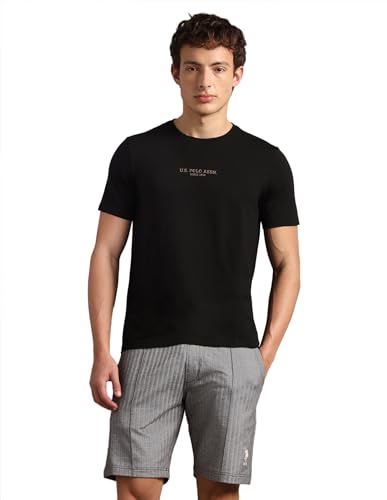 Image of U.S. Polo ASSN. Mens PE005 Premium Supima Cotton Breathable Lounge T-Shirt