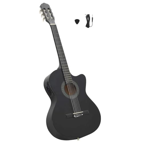 Guitarra de nailon de 39 pulgadas para escenario y práctica diaria en casa
