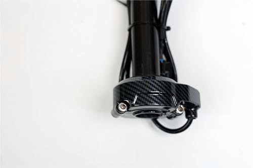 Cabo do acelerador Surron Imitação de Fibra de Carbono Punhos do acelerador Torção Rápida com Cabo d