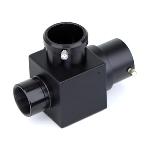 Skyoptikst 1.25" Flip Mirror Adapter for CCD Camera Refractor Astronomical Telescope Astrophotography Cover