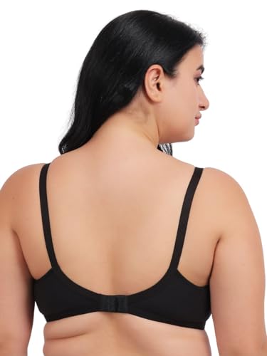 Image of Fabme Maternity & Nursing Bra for Woman||Feeding Bra for Women||Nursing || Non-Padded, Non-Wired || Hosiery Cotton || Seamed || Color Options || Size 30 to 44 || Cup B, C, D, E, F, G, H