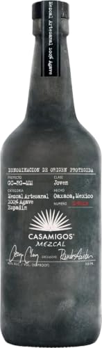 Casamigos Mezcal Young Blanco, Premium Mezcal, 40% vol, 700ml