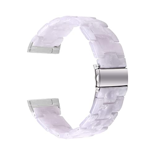 Sangles de résine Fitbit Versa 3 bracelet montre connectée de rechange avec boucle métal