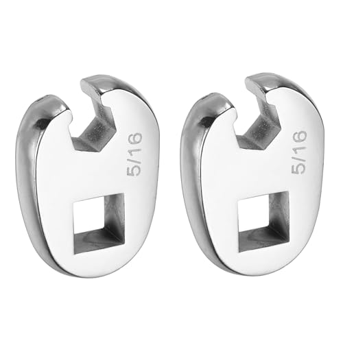 HARFINGTON 2pcs Drive Crowfoot Wrench 3/8