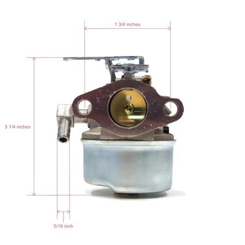 Carburetor for Tecumseh 640084 640084A Fits Model HSSK50-67317L HSSK50-67317M HSSK50-67317N HSSK50-67317P Engine Carb