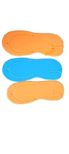 10 Pares de Chinelos Descartáveis de EVA, Sandálias para Pedicure, Spa, Salão de Beleza, Hotel