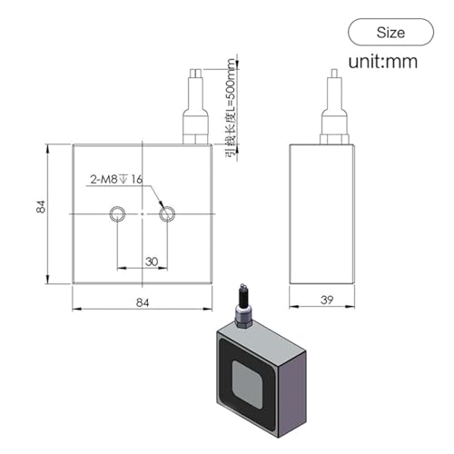 Électroaimant 12v pour système d'automatisation industrielle 100kg